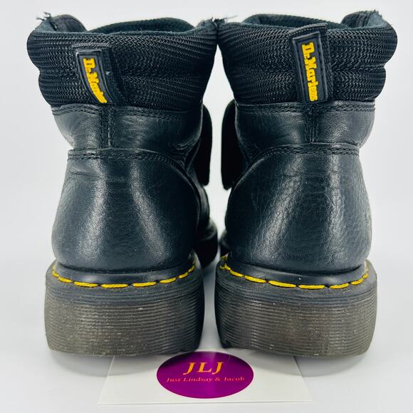 Dr. Martens Mens Ironbridge Met Guard Leather Steel Toe Safety Work Boots Size 8 - Picture 6 of 13